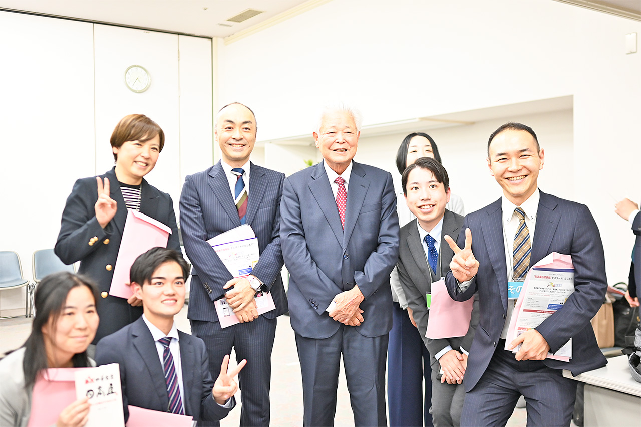 ビジネス交流会2023（ハイデイ日高の神田会長）